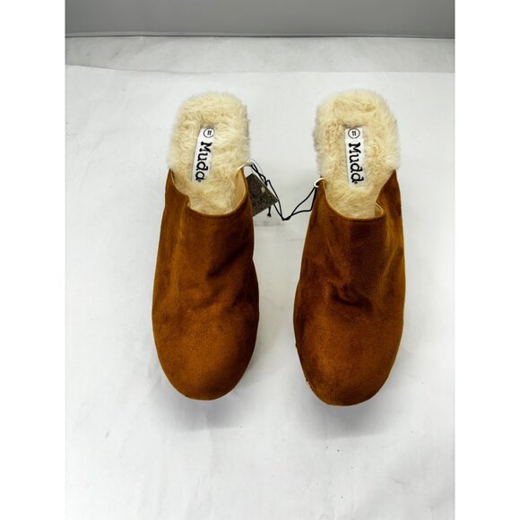 Mudd women's size 11 fur lined mule Clogs and 4" heels. NWT - Picture 3 of 8